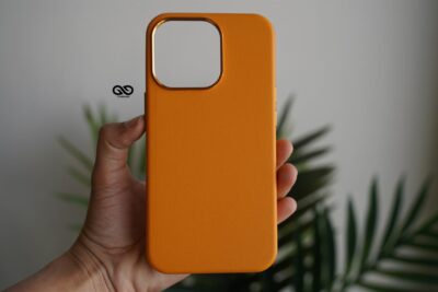Vegan Leather Case for iPhone 13 Pro (Metal Buttons)