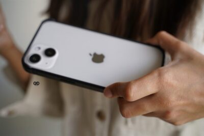 Black Fiber Bumper for iPhone 13 Mini (Bumper, not a Case)