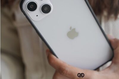 Black Fiber Bumper for iPhone 13 Mini (Bumper, not a Case)