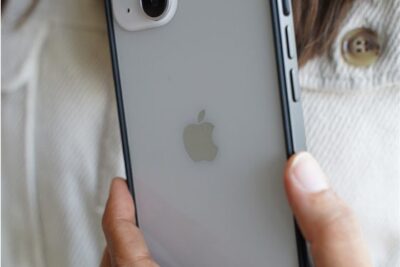 Black Fiber Bumper for iPhone 13 Mini (Bumper, not a Case)