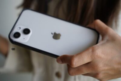 Black Fiber Bumper for iPhone 13 Mini (Bumper, not a Case)