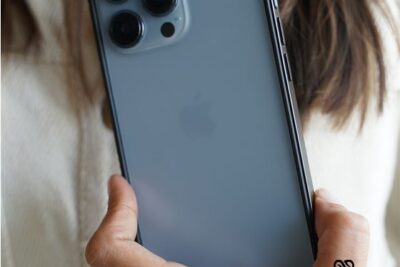 Black Fiber Bumper for iPhone 13 Pro (Bumper, not a Case)