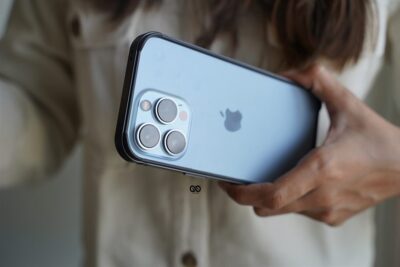 Black Fiber Bumper for iPhone 13 Pro (Bumper, not a Case)