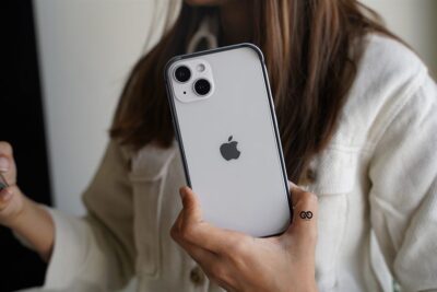 Sierra Blue Fiber Bumper for iPhone 14 Plus (Bumper, not a Case)