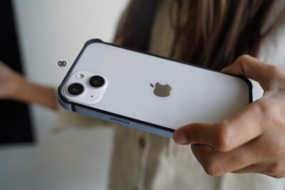 Sierra Blue Fiber Bumper for iPhone 14 Plus (Bumper, not a Case)