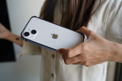 Sierra Blue Fiber Bumper for iPhone 14 Plus (Bumper, not a Case)