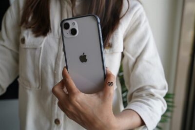 Sierra Blue Fiber Bumper for iPhone 14 Plus (Bumper, not a Case)