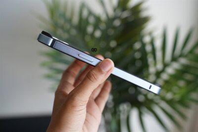 Sierra Blue Fiber Bumper for iPhone 14 Plus (Bumper, not a Case)