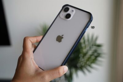 Lapis Blue Fiber Bumper for iPhone 14 (Bumper, not a Case)