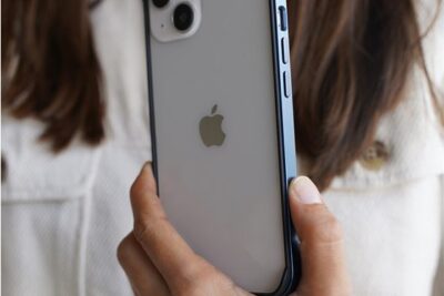 Lapis Blue Fiber Bumper for iPhone 14 (Bumper, not a Case)