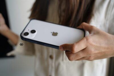 Lapis Blue Fiber Bumper for iPhone 14 (Bumper, not a Case)