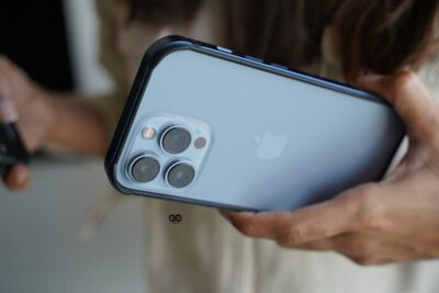 Lapis Blue Fiber Bumper for iPhone 13 Pro (Bumper, not a Case)