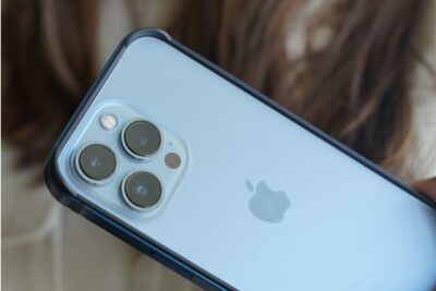 Lapis Blue Fiber Bumper for iPhone 13 Pro (Bumper, not a Case)