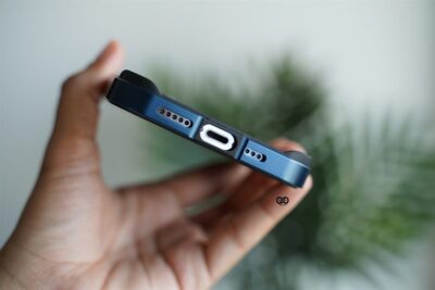 Lapis Blue Fiber Bumper for iPhone 13 Pro (Bumper, not a Case)