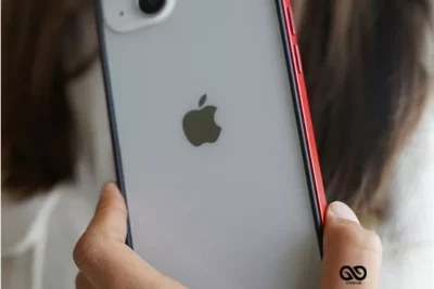 Red Fiber Bumper for iPhone 13 (Bumper, not a Case)