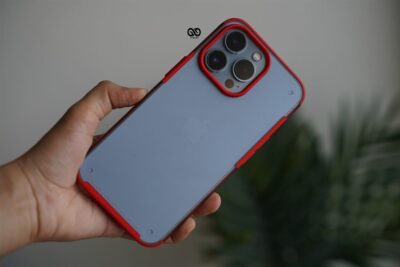 Red Slim Armor Matte Case for iPhone 13 Pro