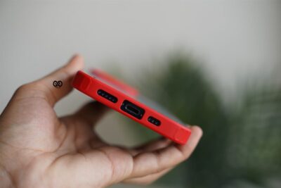 Red Slim Armor Matte Case for iPhone 13 Pro