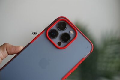 Red Slim Armor Matte Case for iPhone 13 Pro