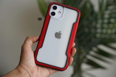 Red Tactical Defense case for iPhone 12
