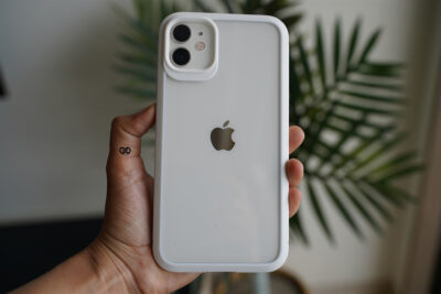 Rugged Border Clear Case For iPhone 11