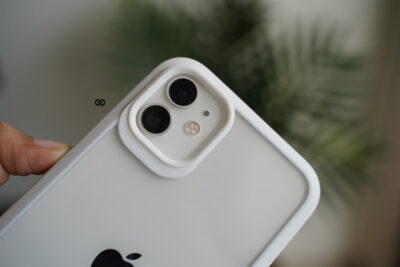 Rugged Border Clear Case For iPhone 11