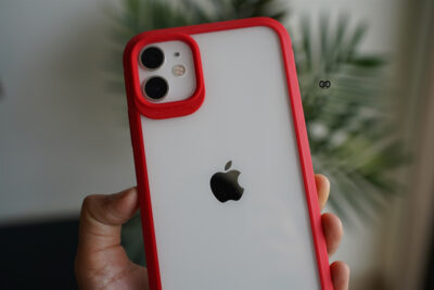 Rugged Border Clear Case For iPhone 11