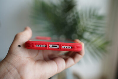 Rugged Border Clear Case For iPhone 11