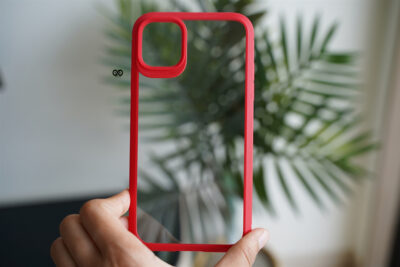 Rugged Border Clear Case For iPhone 11