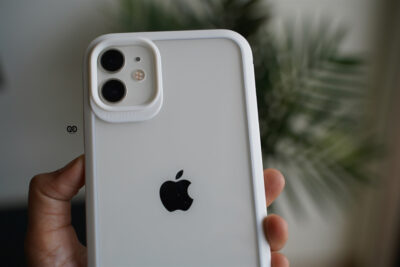 Rugged Border Clear Case For iPhone 11