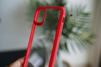 Rugged Border Clear Case For iPhone 11