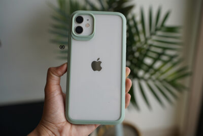 Rugged Border Clear Case For iPhone 11