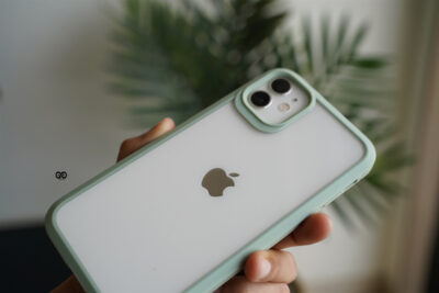 Rugged Border Clear Case For iPhone 11