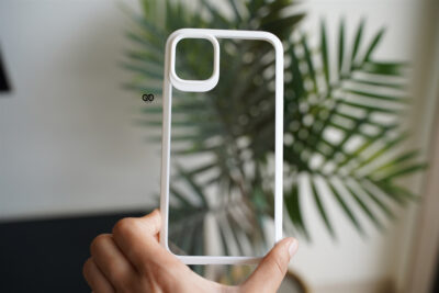 Rugged Border Clear Case For iPhone 11