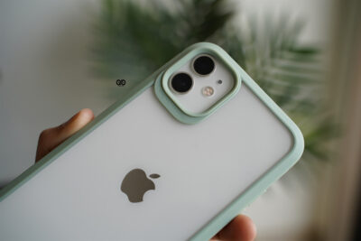 Rugged Border Clear Case For iPhone 11