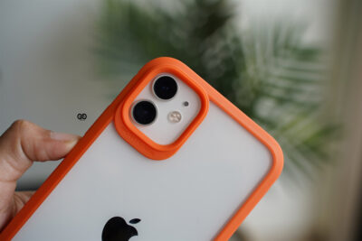 Rugged Border Clear Case For iPhone 11