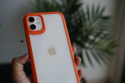 Rugged Border Clear Case For iPhone 11