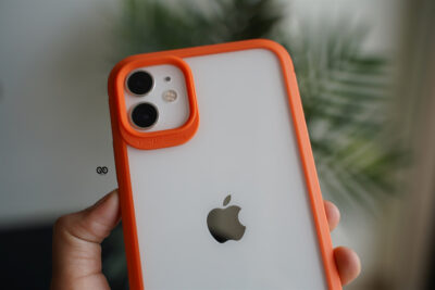 Rugged Border Clear Case For iPhone 11
