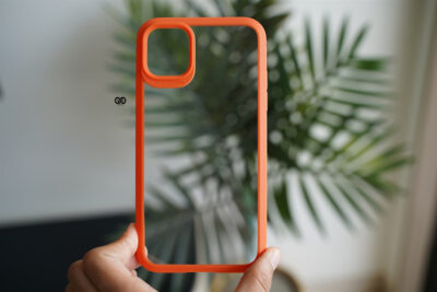 Rugged Border Clear Case For iPhone 11