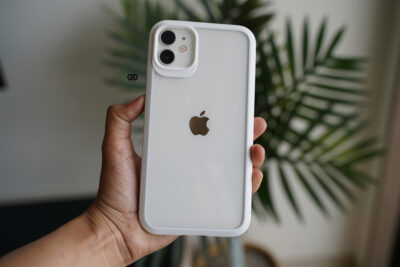 Rugged Border Clear Case For iPhone 11