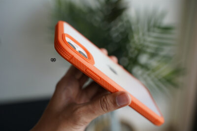 Rugged Border Clear Case For iPhone 11