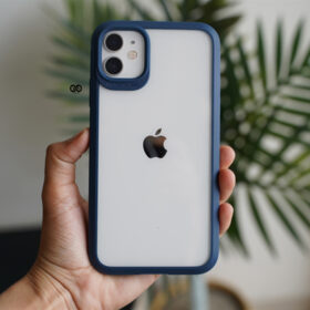 Rugged Border Clear Case For iPhone 11