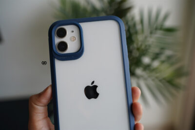 Rugged Border Clear Case For iPhone 11