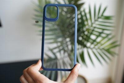 Rugged Border Clear Case For iPhone 11