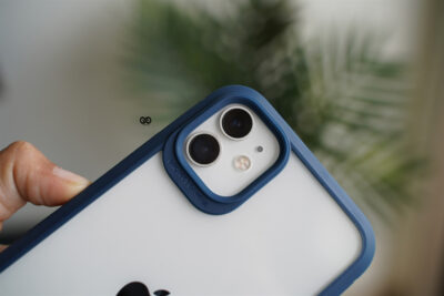 Rugged Border Clear Case For iPhone 11