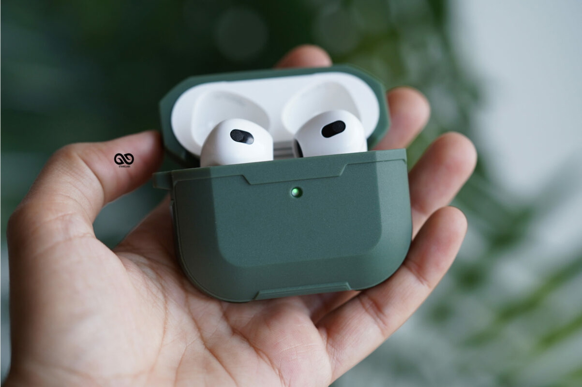 Midnight Green Rugged airpod case for Airpods 3 (Old)