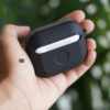 Black Space Grey Rugged airpod case for Airpods 3 (Old)