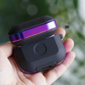 Black Rainbow Rugged airpod case for Airpods 3