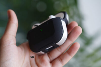 Black Silver Rugged Airpods case for Airpods Pro