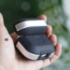 Black Silver Rugged airpod case for Airpods 3 (Old)