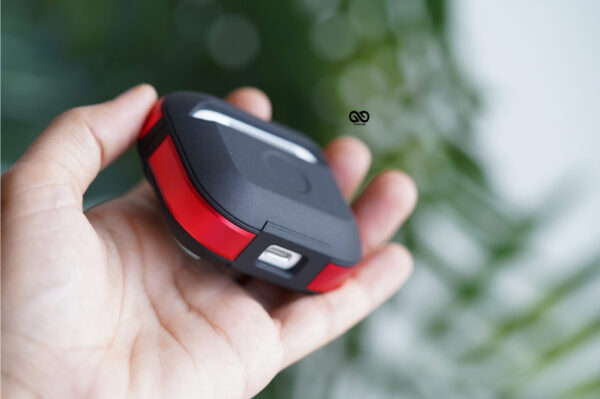 Black Red Rugged airpod case for Airpods 3